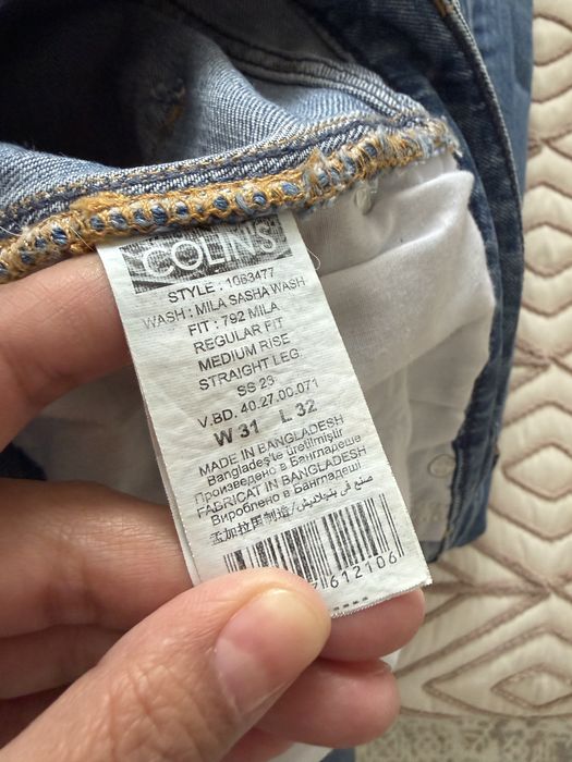 Прямые джинсы Colins