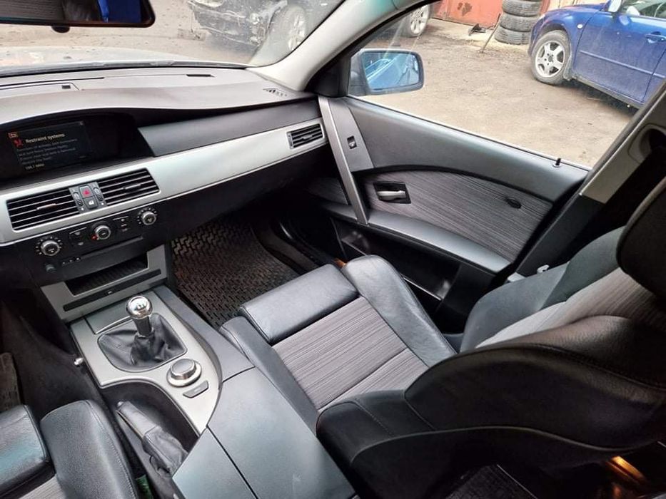 BMW E60 530XD 231кс  ръчка рекаро  НА ЧАСТИ!