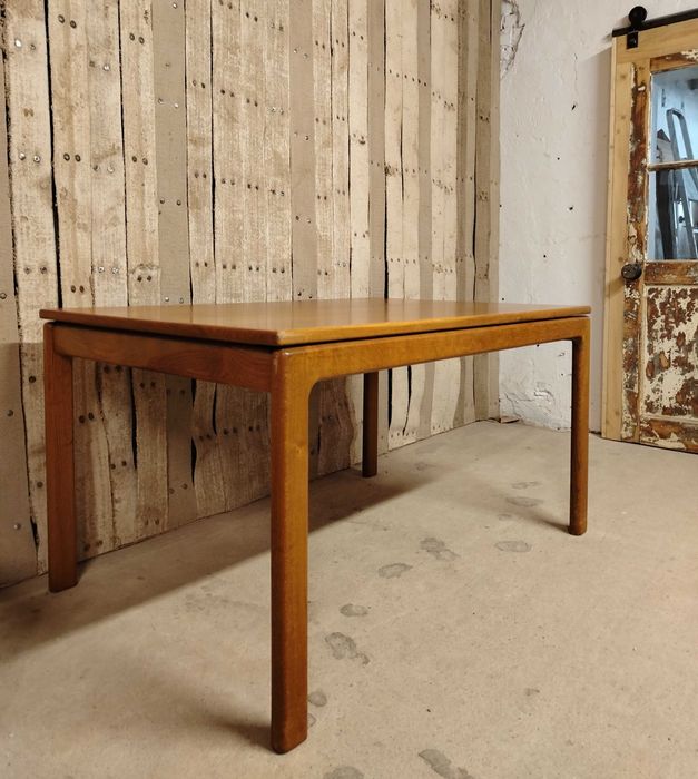 Masa veche LUBKE Design, stil Mid-Century, extensibila Germania