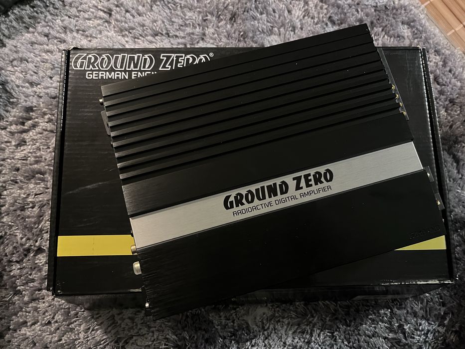 Amplificator auto 4 canale Ground Zero Radioactive, GZRA 4HD