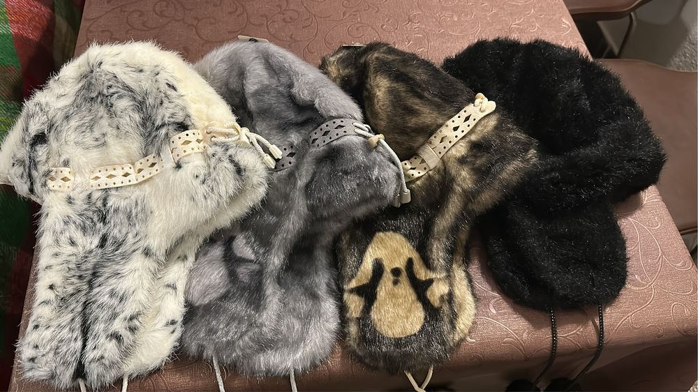 Шапка ушанка от норка