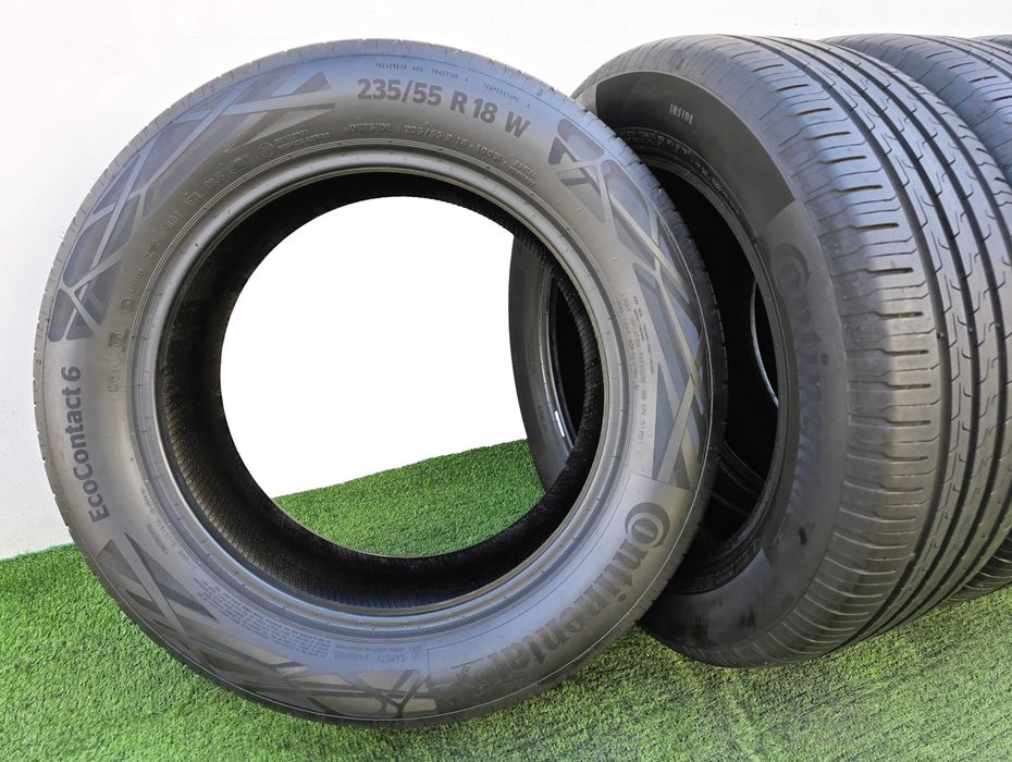 4бр. 235/55/18 CONTINENTAL EcoContact 6- летни