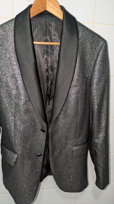 Sacou elegant Zara m cadou papion h&m