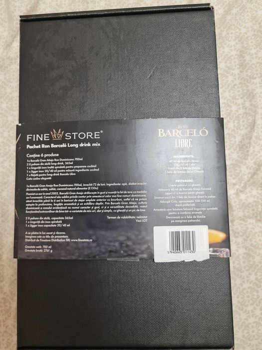 Fine Store Libra Barcelo- set pregatire coktail
