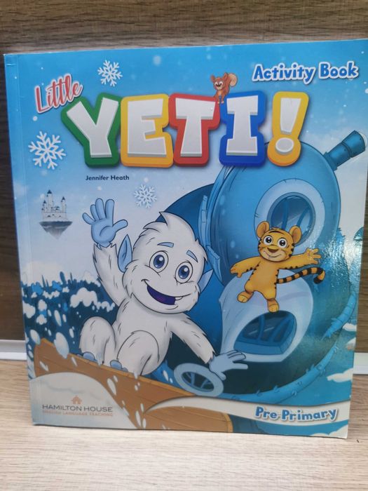 Учебник по Английски език - Little Yeti! Pre-Primary Activity Book