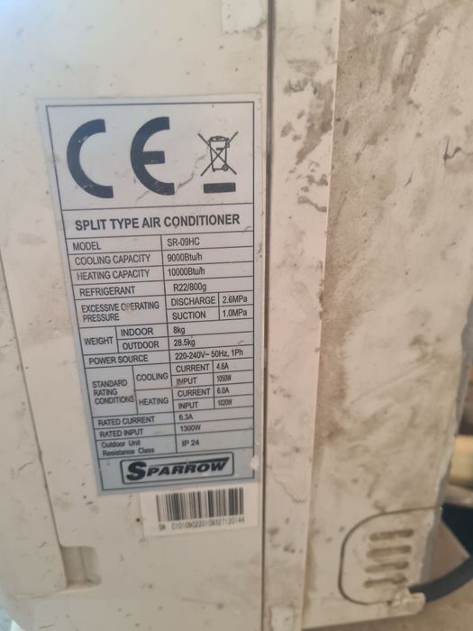 9talik Konditsioner sotiladi Ishlaydi