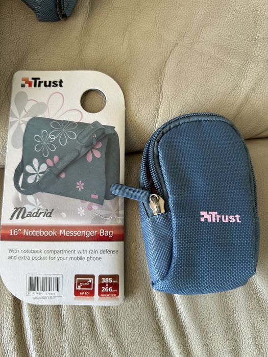 Розова чанта за лаптоп 15.6