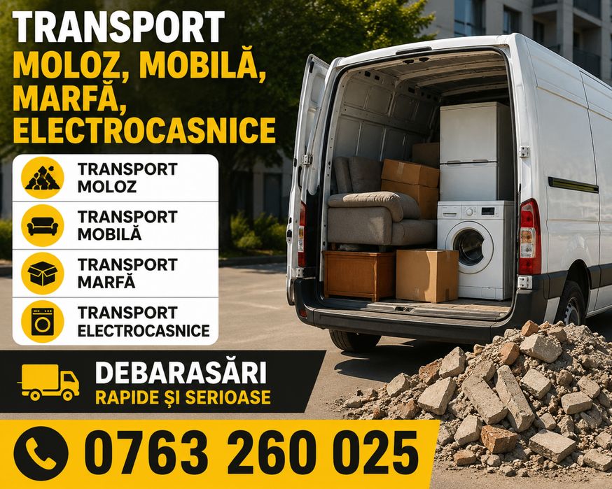 Transport Marfa Moloz Non stop