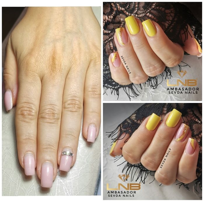 Unghii semi si cu gel