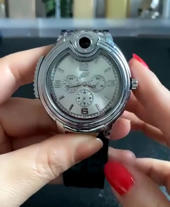 Ceas cu bricheta ceas bărbați , nou sigilat