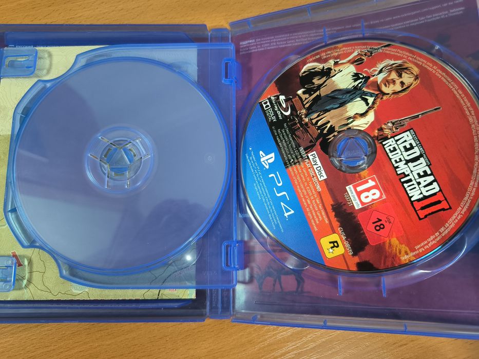 Red dead redemption 2 диск пс/ps
