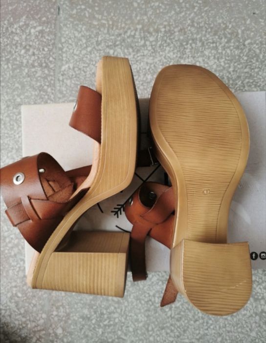 Sandale piele Vela Sandals mărimea 41