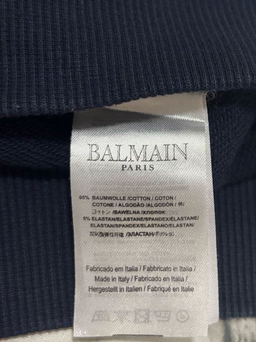 Balmain Paris Unisex Blue Navy