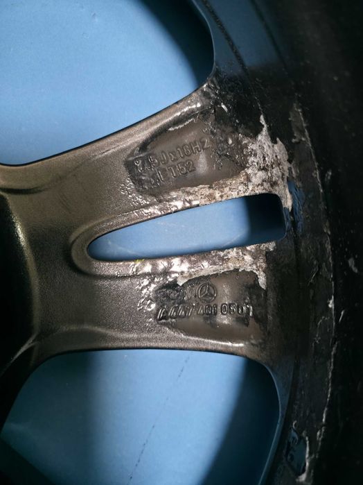 Jante Aliaj 5x112 18'' OEM Mercedes V-Class W447 + Senzori !