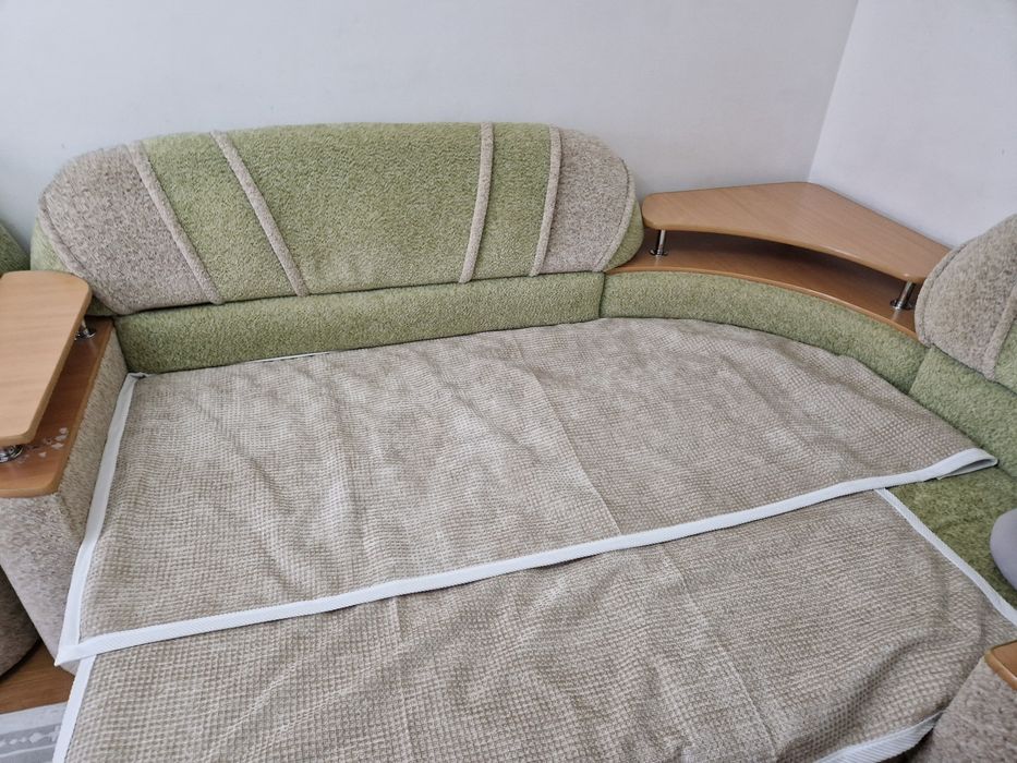 Угловой диван с креслом