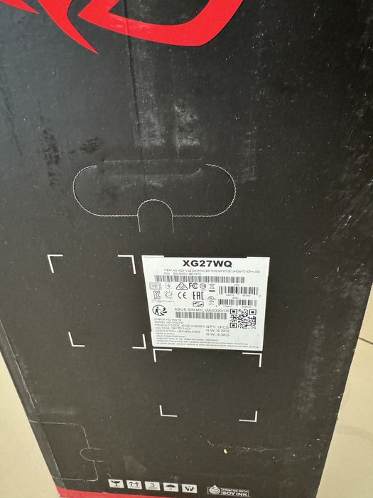 Монитор ASUS ROG Strix XG27WQ Curved, 27"