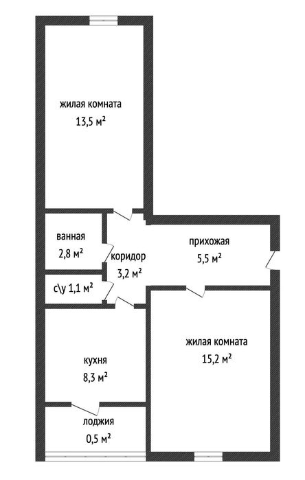 продам 2 комнатную квартиру на сазде