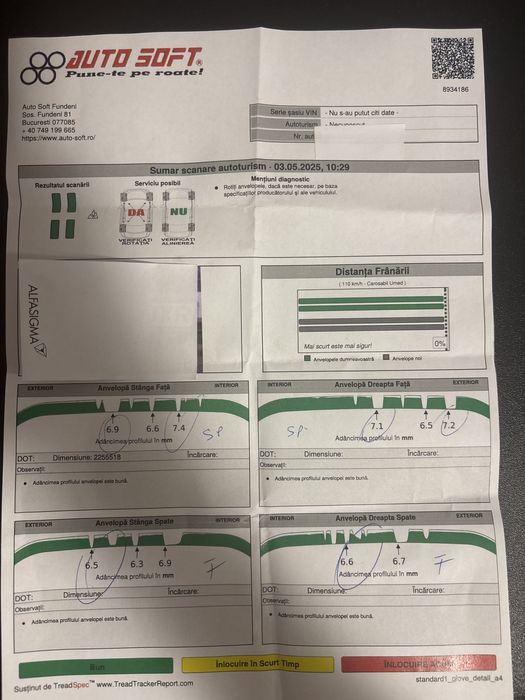 Preț Tot setul! 4 cauciucuri Falken Eurowinter HS01 suv 225 55 18 102V