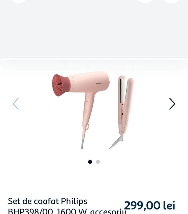 Feon uscator par philips mare.