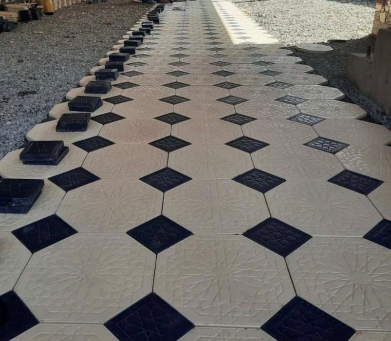 Укладка брусчатки