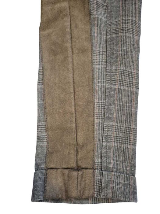 Кариран панталон Sisley 100% памук