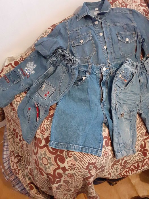 Дънкени детски  дрешки