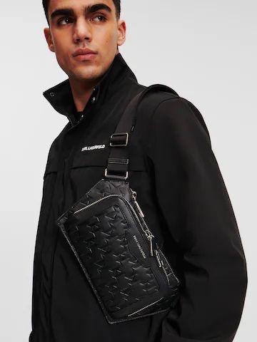 Karl Lagerfeld K/Loom Lea Bumbag | мъжка чанта 100% естествена кожа