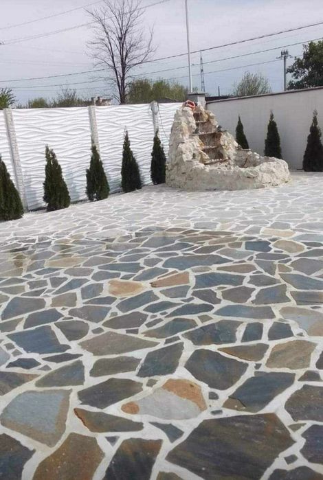 Pavaj piatra decorativa rezistenta