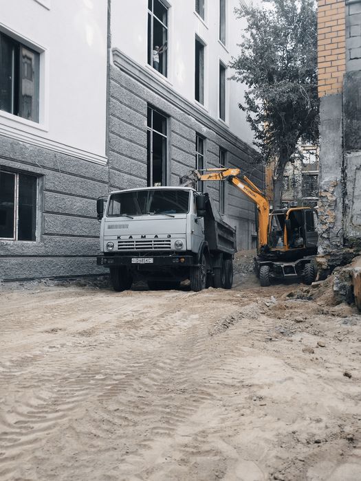 Услуги Камаза клинец щебень булыга шагал  вывозим строй мусора
