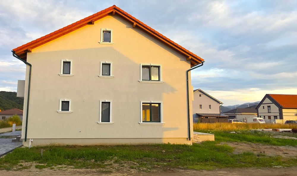 Duplex nou de vânzare în Tălmaciu – 120 mp utili | Construit 2026 | TVA INCLUS | FACTURĂ