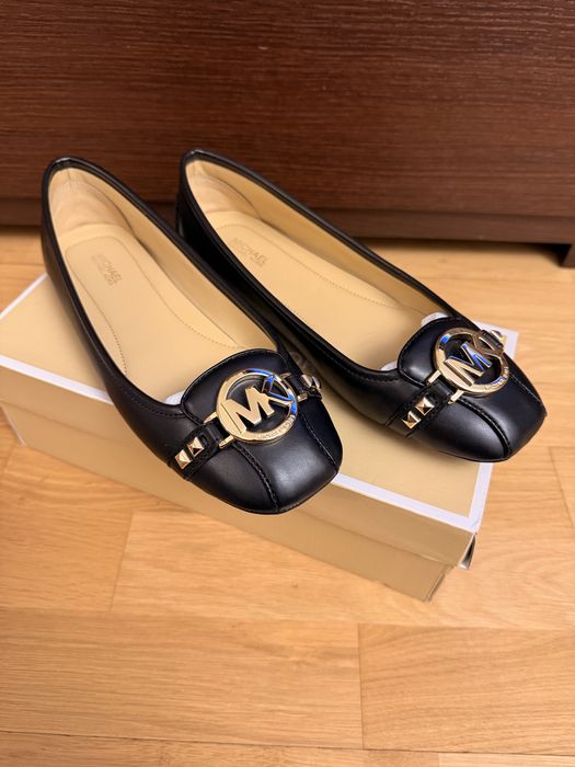 Mocasini Michael Kors Fulton din piele, marimea 40