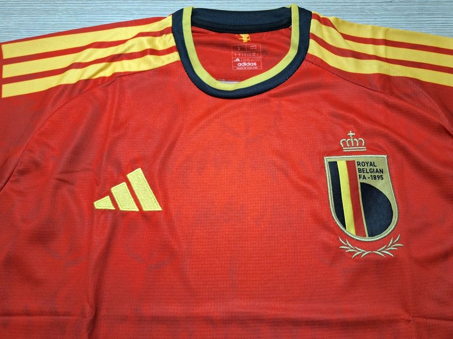 Футболна фланелка на Белгия нов модел Мондиал 2026!!!