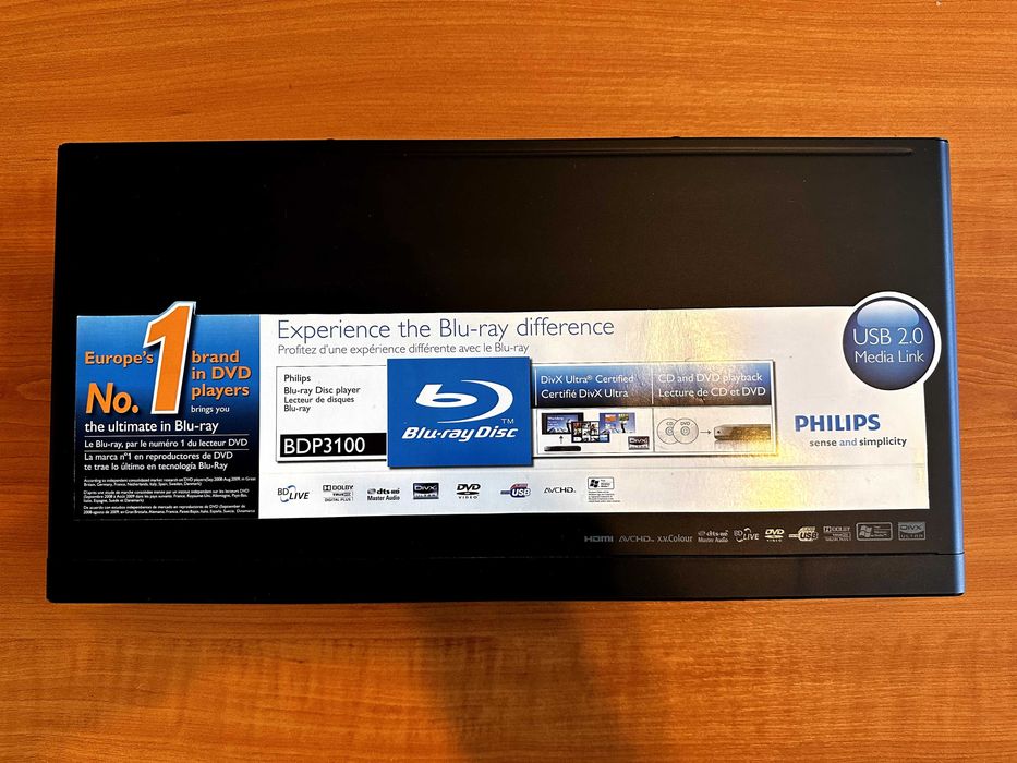 Продавам Blueray плеър Philips BDP 3100/12