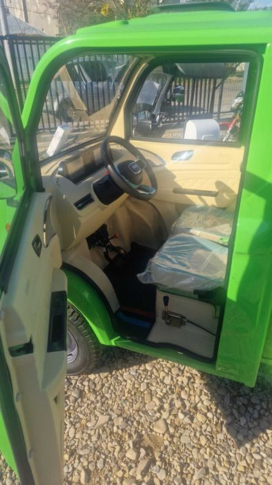 Camioneta electrica FORTE E-PICKUP, cu 2 locuri omologate motor 3000W