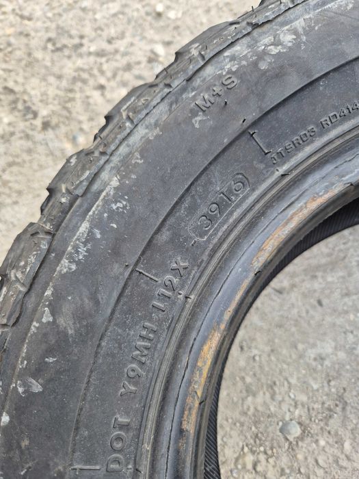 3 Anvelope Trailer Platforma - 185/70/13C - SAVERO - APP NOI  DOT 2016