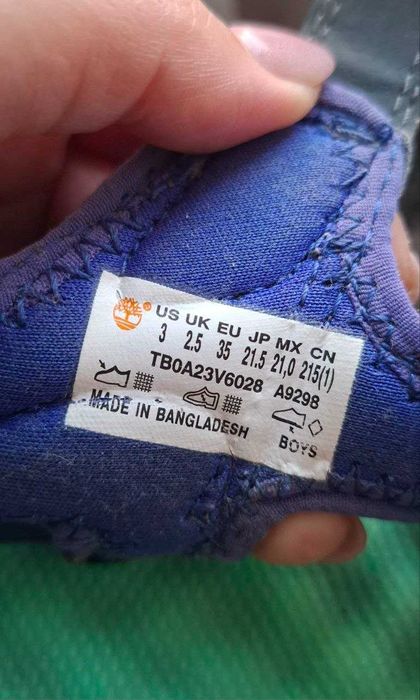 Продам летние босоножки от "TIMBERLAND"  для мальчика, 35 разм.