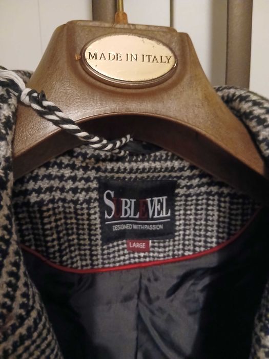 Дамско карирано палтоL