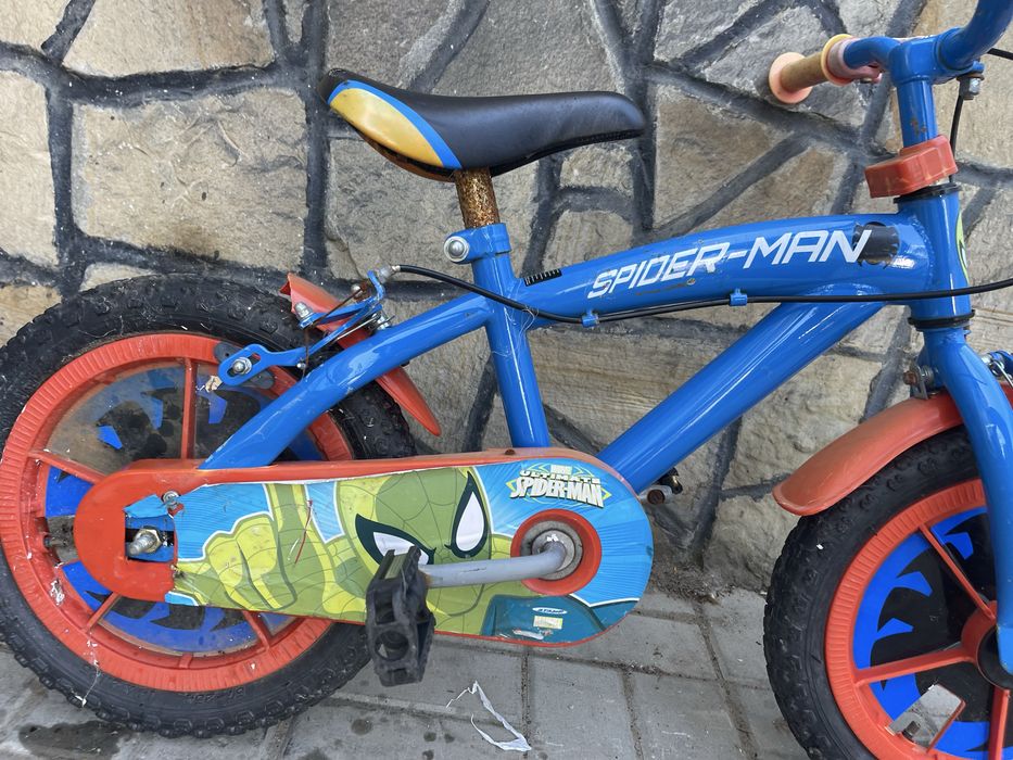 Bicicleta copii spiderman roti 14”