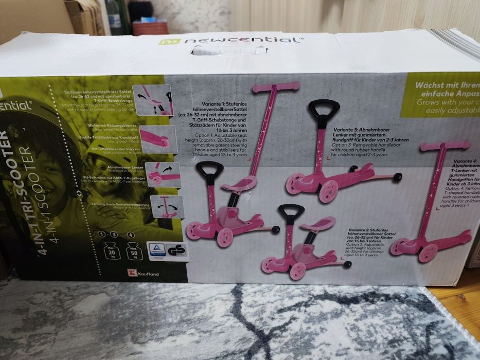 Тротинетка 4 в 1