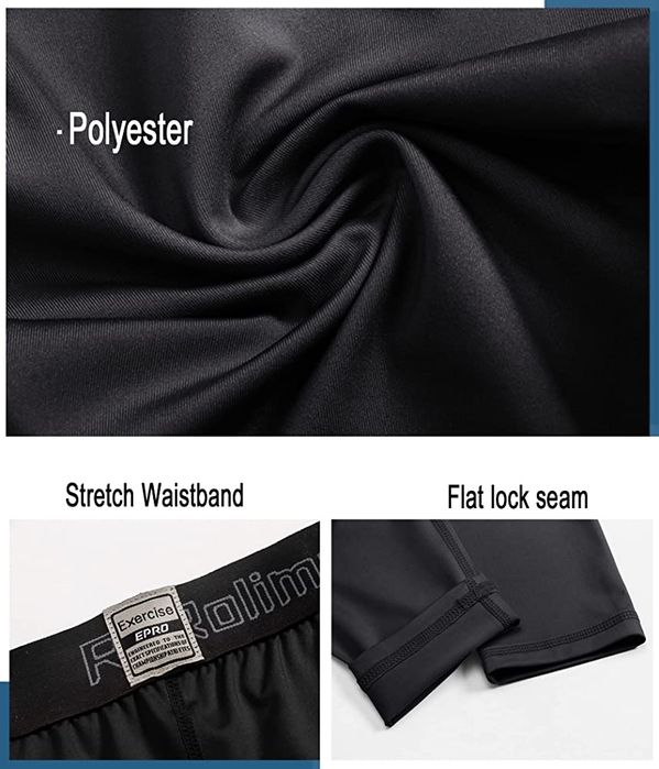 Rolimaka. Компрессионные леггинсы тайтсы  для мальчиков из США. 12-13л