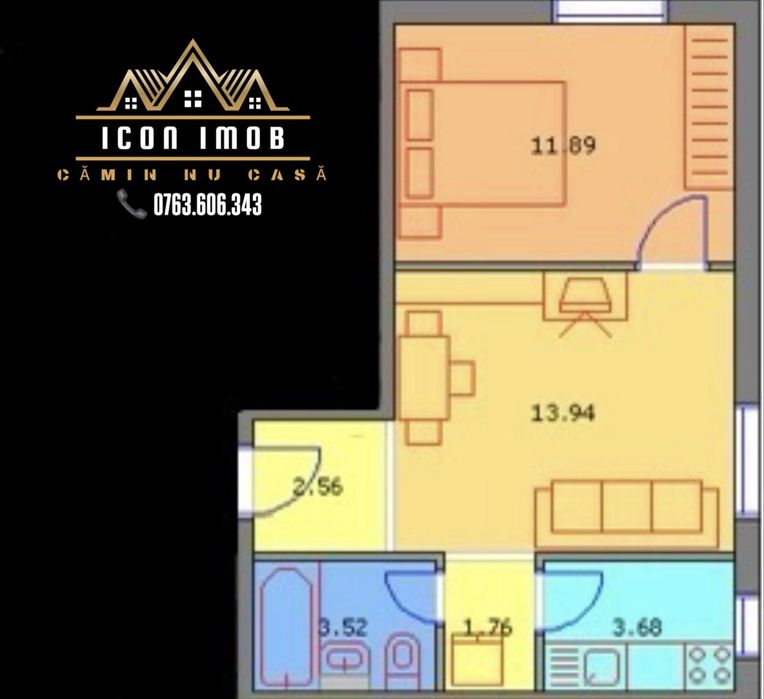 Apartament 2 camere Trapezului-Theodor Pallady