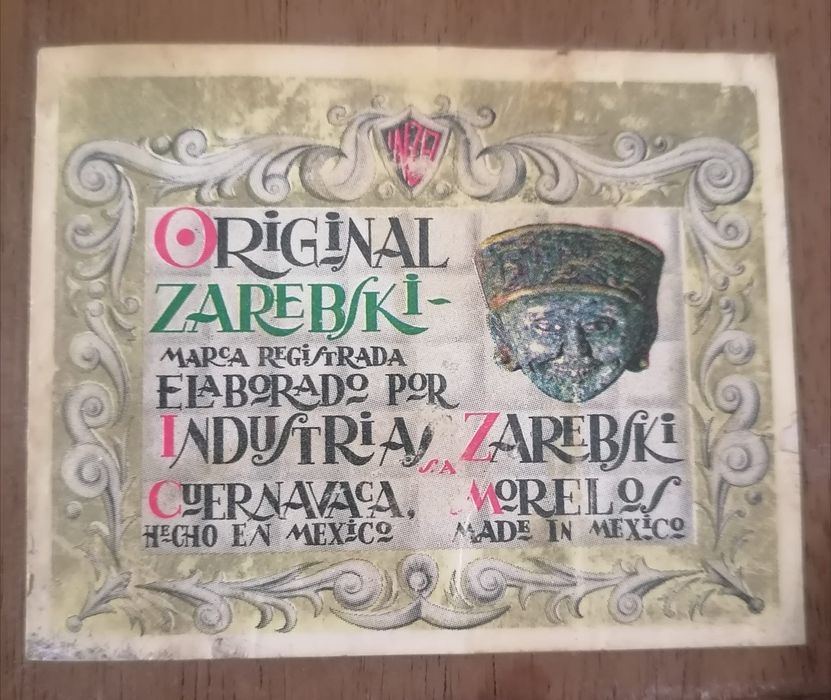 Zarebski Arta Antica,piesă originala,sculptat Morelo, Zeu Aztek/Mayas