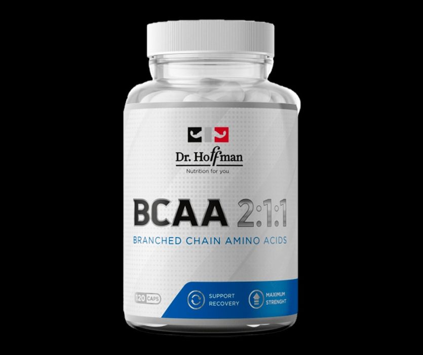 ВСАА 2:1:1 3500 mg 120 caps, hoffman, бса, аминокислоты