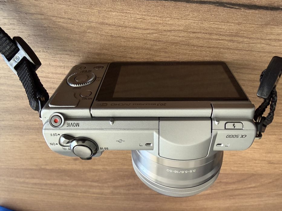 Sony α5000 A5000 Mirrorless obiectiv 16-50mm OSS, 20.1 MP