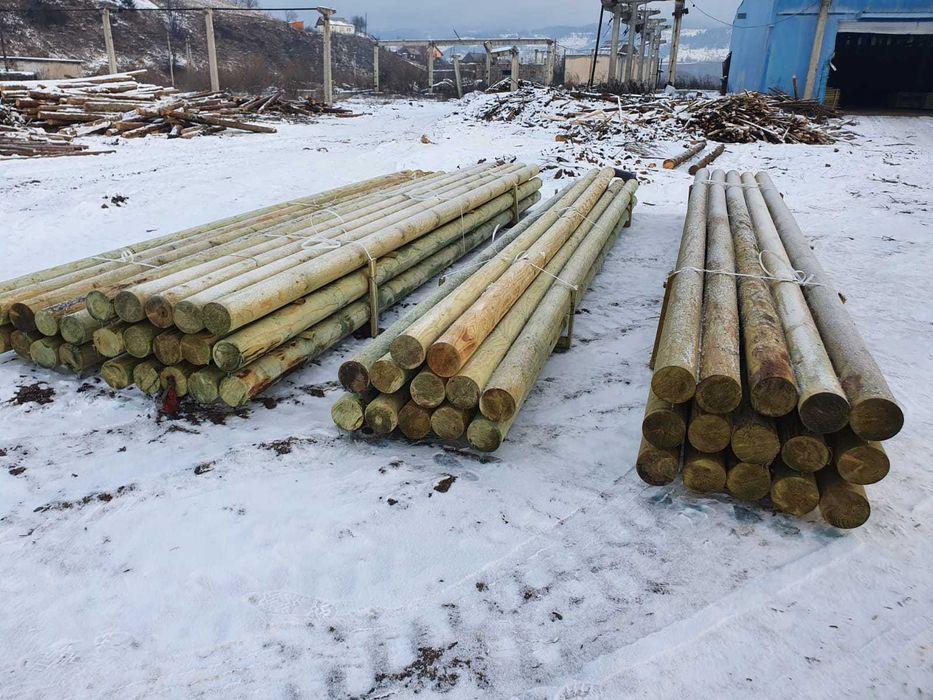 Lemn calibrat pe rotund dimensiuni speciale