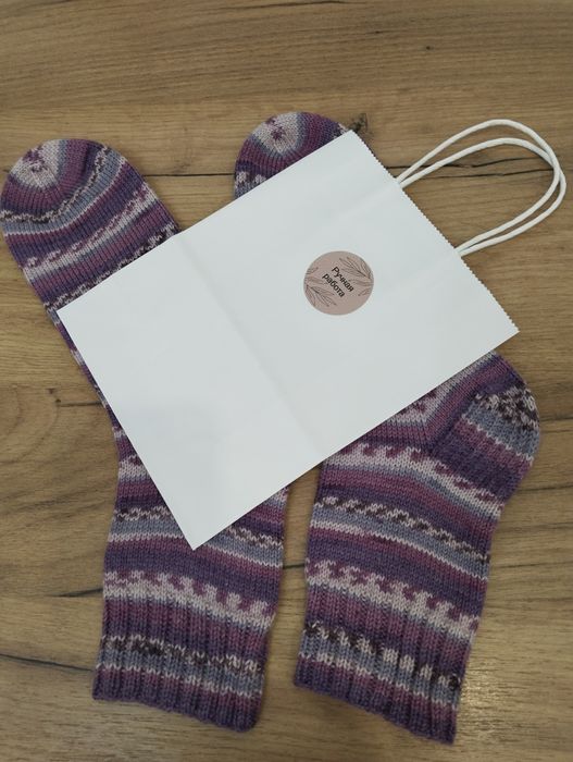 Носки ручной работы