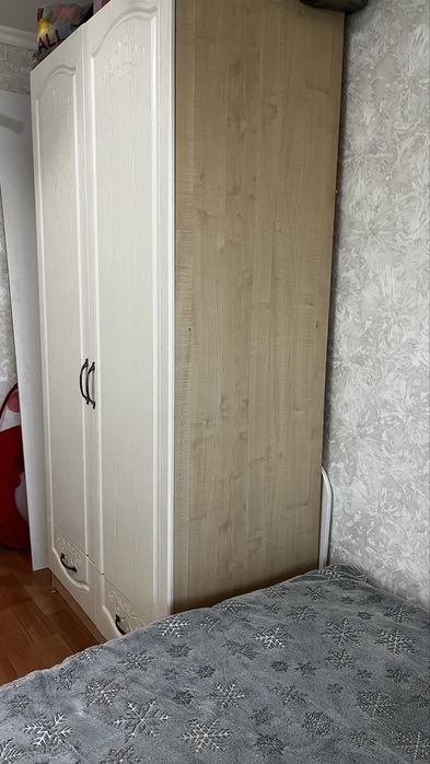 Спальный гарнитур: кровать + шкаф