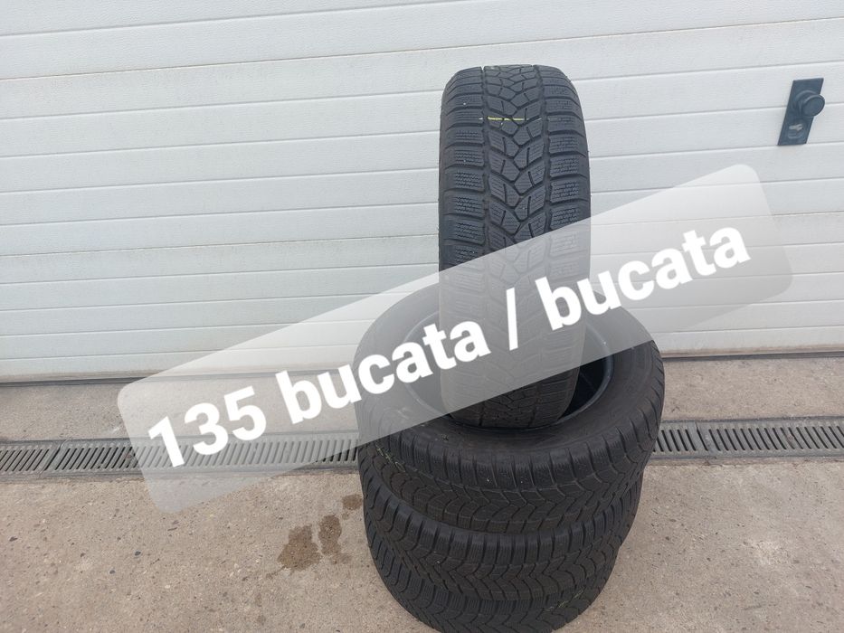 135 lei bucata! Set anvelope M+S/IARNA 205 55 16 Firestone! 7 mm