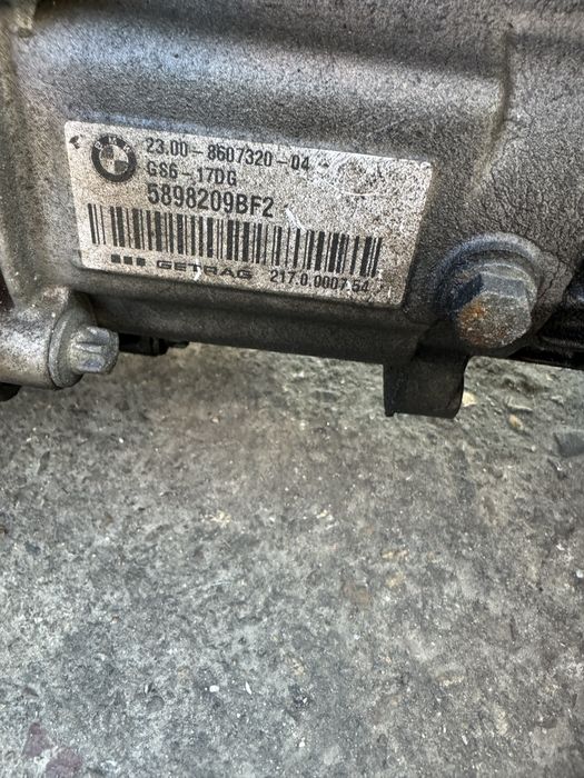 Ръчна скоростна кутия бмв ф30 ф31 ф20 ф21 bmw f30 f31 f20 118d 318d