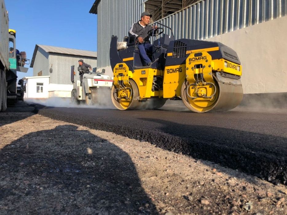 Асфальтирование дорог в Ташкенте. Качественно! Быстро! Недорого